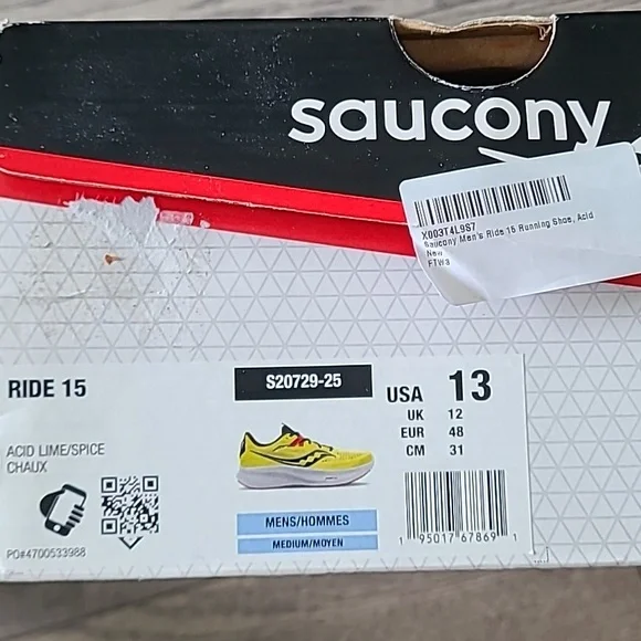 Saucony Men's Ride 15 - Picture 6 of 6